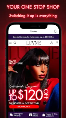 Luvme Hair android App screenshot 3